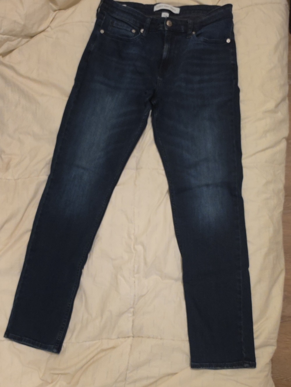 Calvin Klein Jeans Slim Dark Blue Stretch Denim